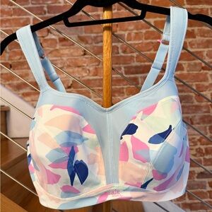 Panache Pastel Blue and Pink Bra